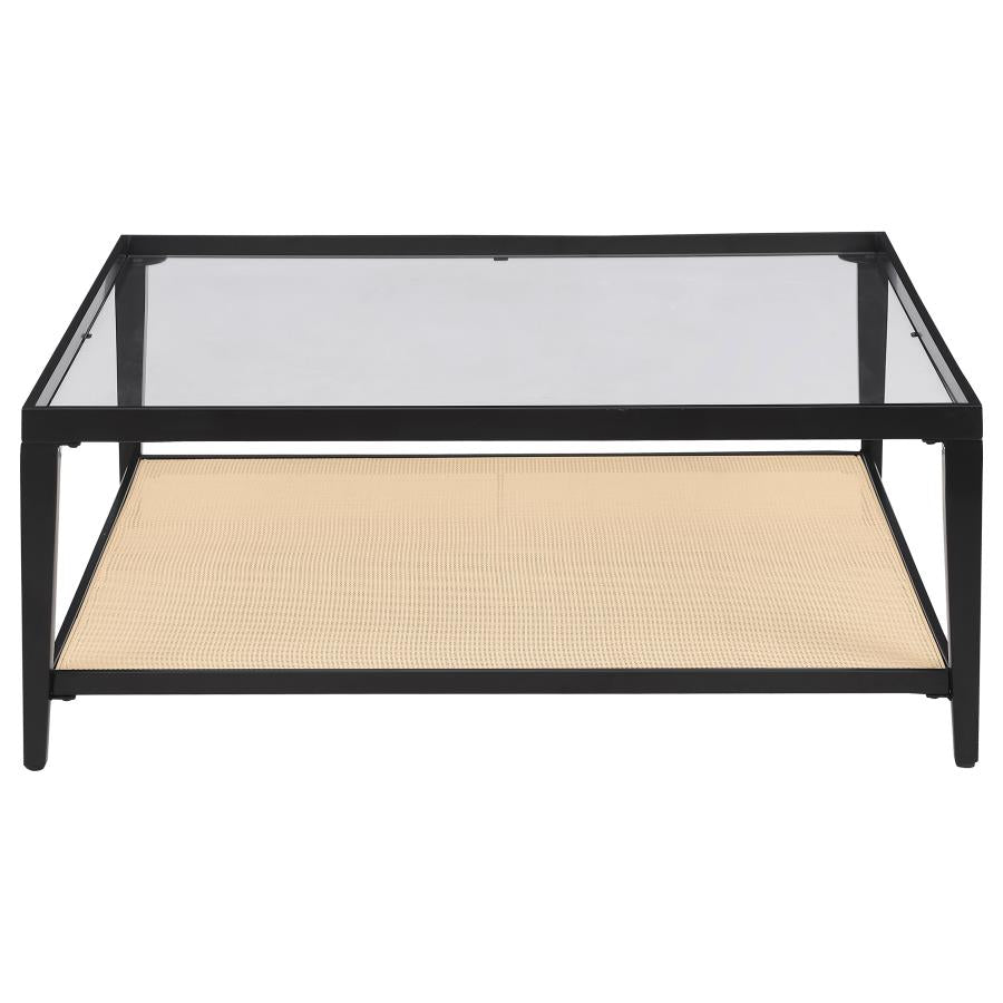 Amherst 2-piece Coffee and End Table Set Black-4