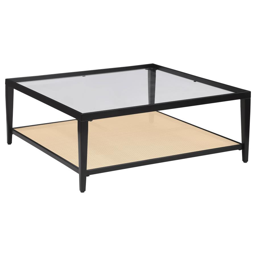 Amherst 3-piece Coffee and End Table Set Black-zoom-3