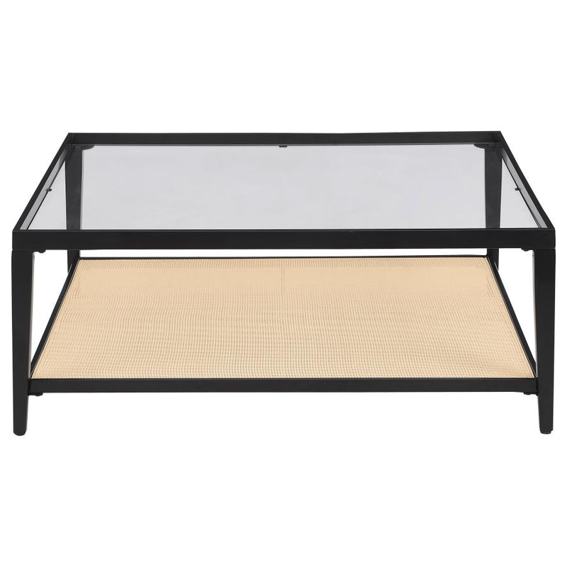 Amherst 3-piece Coffee and End Table Set Black-zoom-