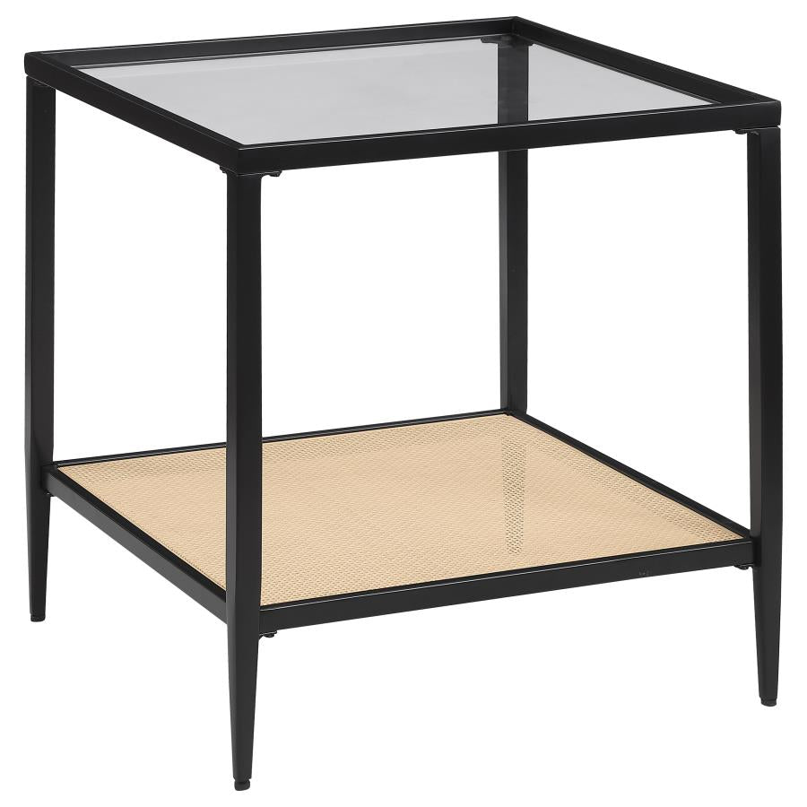 Amherst 3-piece Coffee and End Table Set Black-5