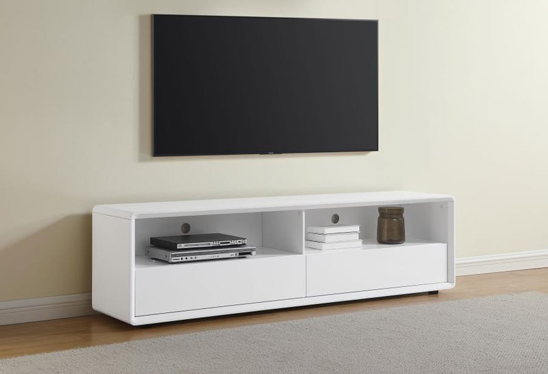 Ellice 71-inch TV Stand Media Console White-zoom-