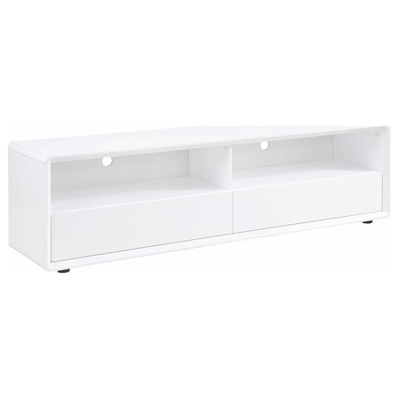 Ellice 71-inch TV Stand Media Console White-zoom-