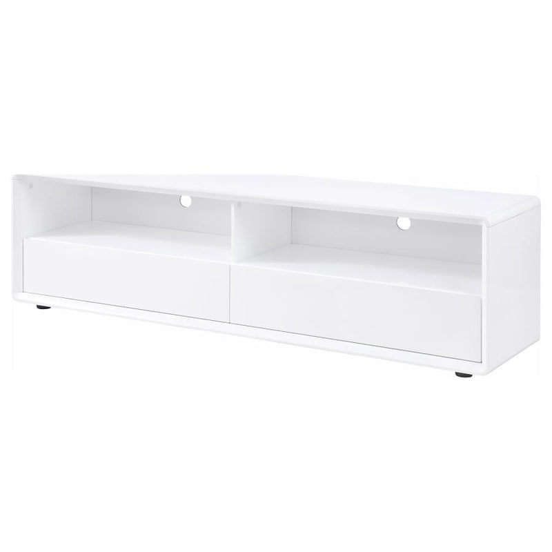 Ellice 71-inch TV Stand Media Console White-zoom-