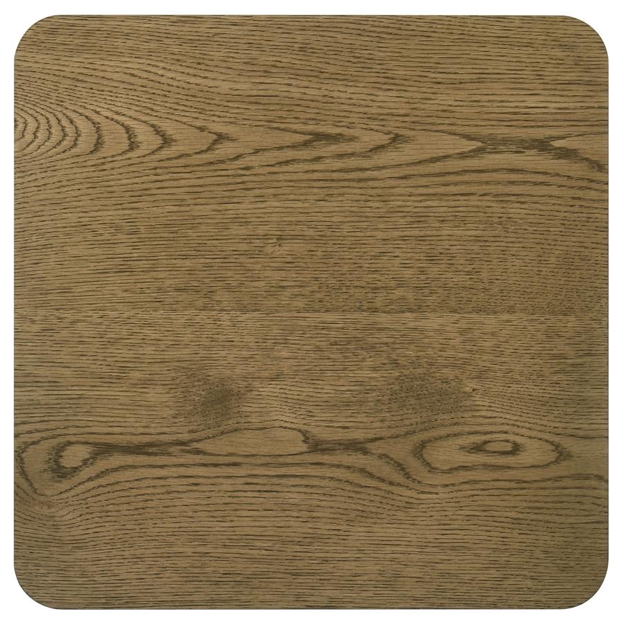 Castlewood Engineered Wood Accent Side End Table Brown Oak-5