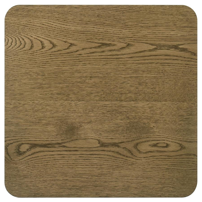 Castlewood Engineered Wood Accent Side End Table Brown Oak-zoom-
