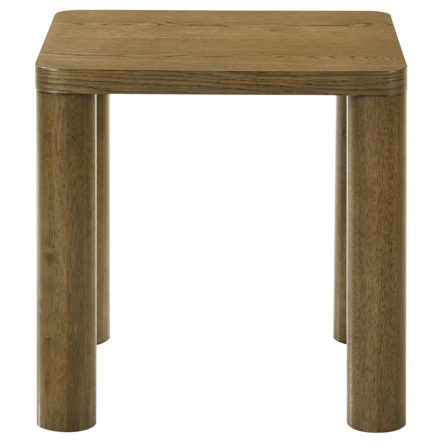 Castlewood 3-piece Cocktail Coffee Table Set Brown Oak-zoom-4