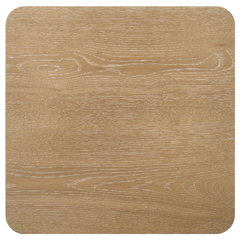 Castlewood Engineered Wood Accent Side End Table Light Oak-zoom-