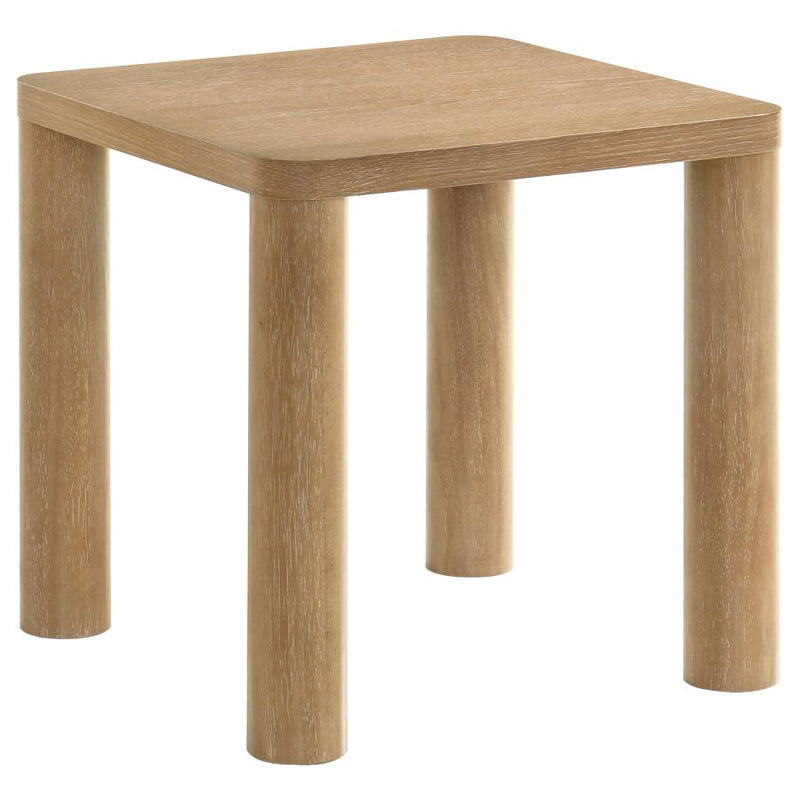 Castlewood 2-piece Cocktail Coffee Table Set Light Oak-zoom-