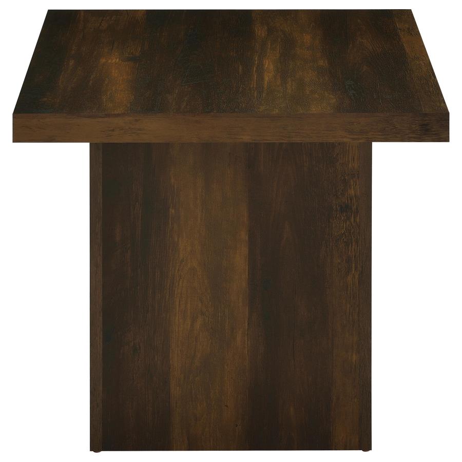 Devar 2-piece Square Coffee and End Table Set Dark Pine-zoom-7