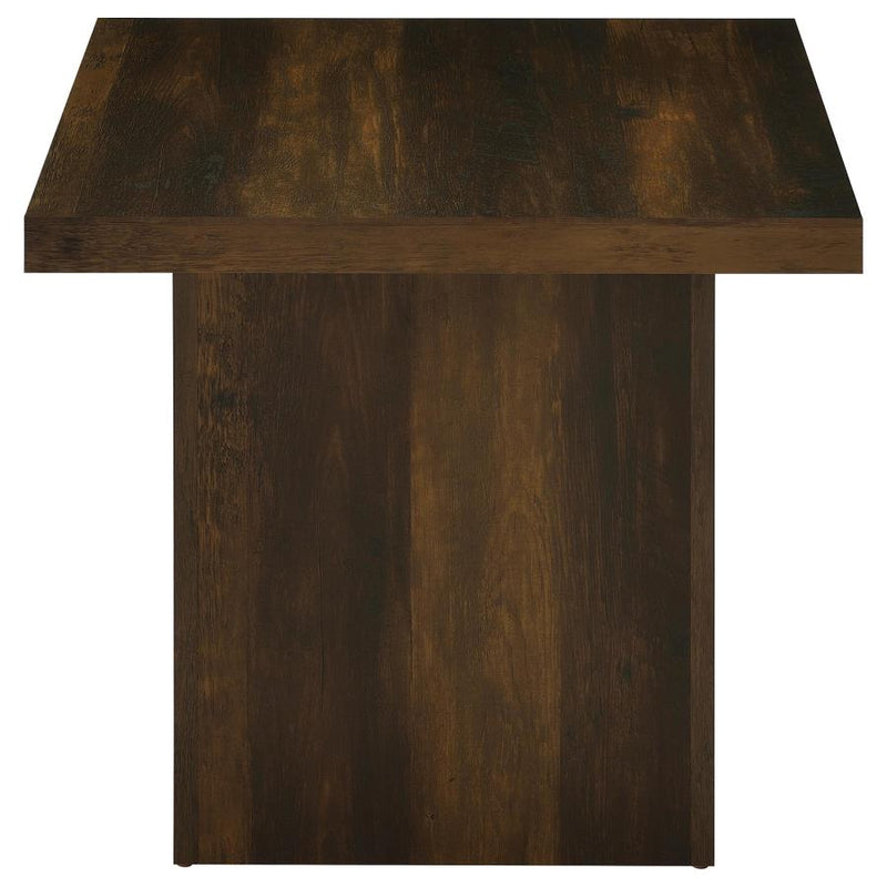 Devar 3-piece Square Coffee and End Table Set Dark Pine-zoom-