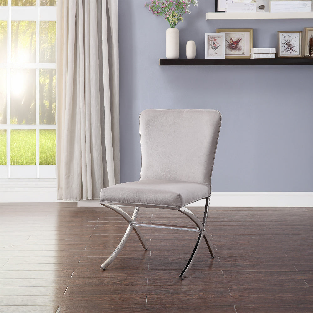 ACME Daire Side Chair Set of 2 – front view – Lusso Furniture Miami