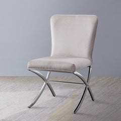 ACME Daire Side Chair Set of 2 – top view – Lusso Furniture Miami