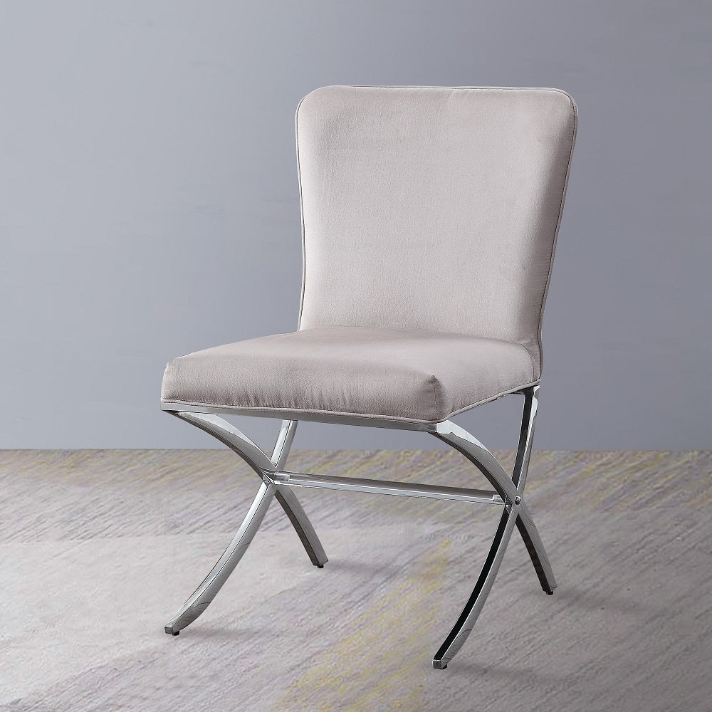 ACME Daire Side Chair Set of 2 – top view – Lusso Furniture Miami