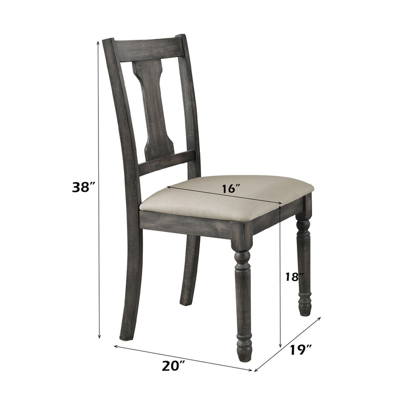 ACME Wallace Side Chair Set of 2-zoom-