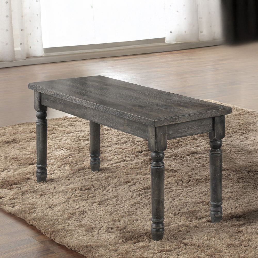 ACME Wallace Bench – front view – Lusso Furniture Miami