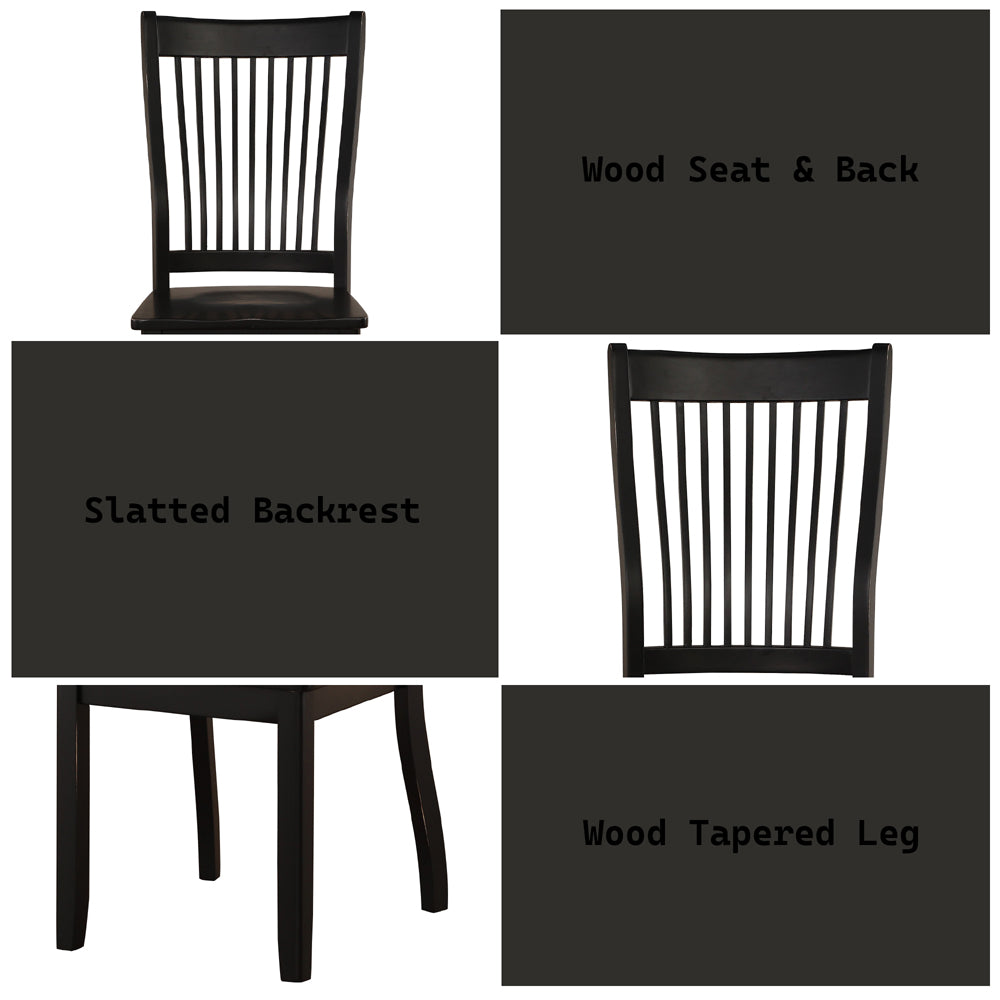 ACME Renske Side Chair Set of 2 – top view – Lusso Furniture Miami