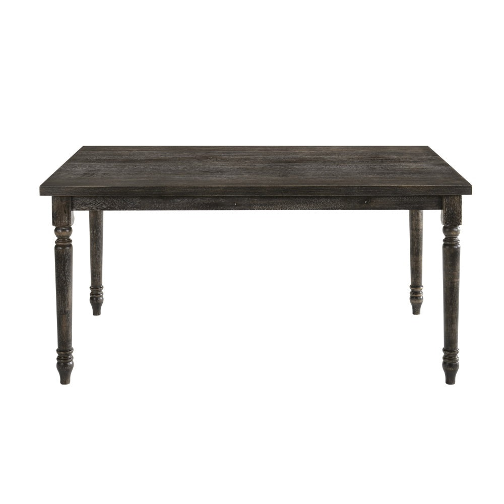 ACME Claudia II Dining Table – side view – Lusso Furniture Miami