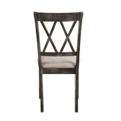 ACME Claudia II Side Chair Set of 2 – detail – Lusso Furniture Miami