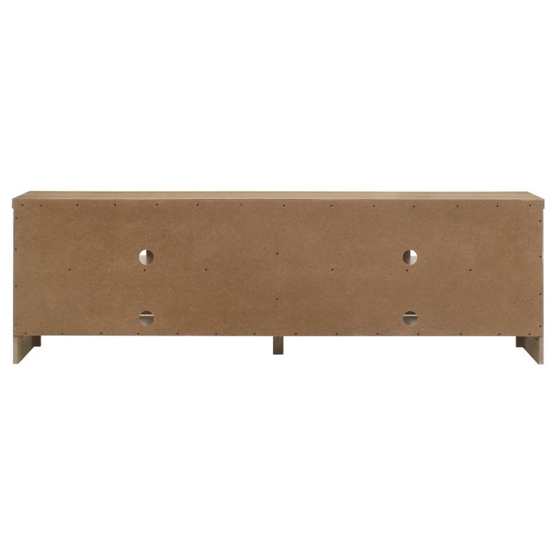 Brenham 79-inch 4-door TV Stand Media Console Washed Oak-zoom-