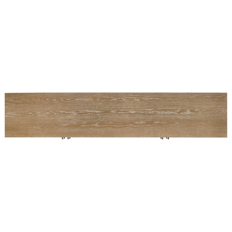 Brenham 79-inch 4-door TV Stand Media Console Washed Oak-zoom-