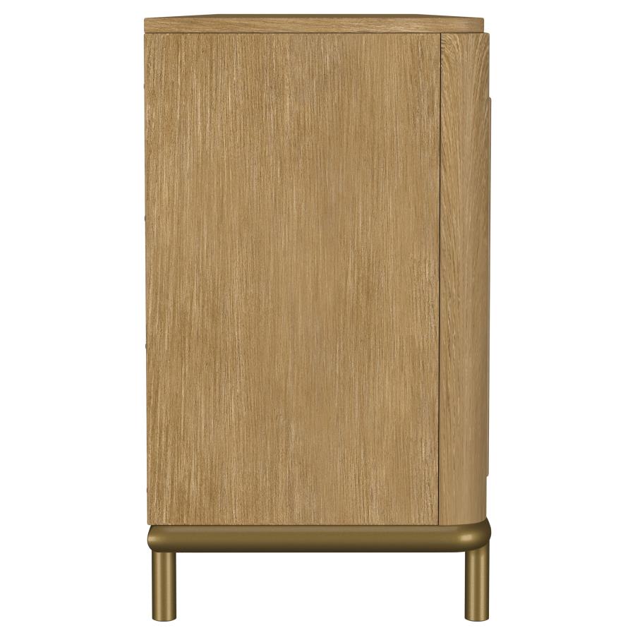 Arini Rattan Cane 2-door TV Stand Media Console Sand Wash-zoom-10