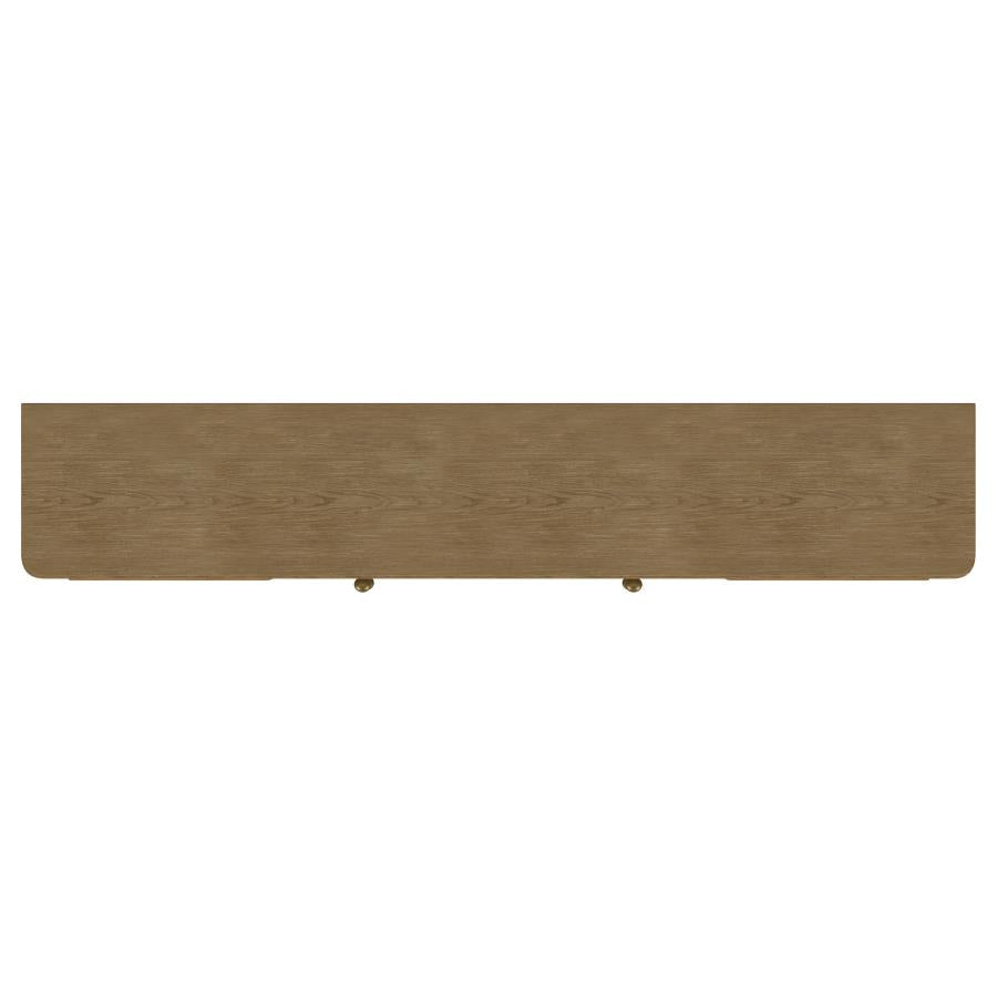 Arini Rattan Cane 2-door TV Stand Media Console Sand Wash-zoom-11