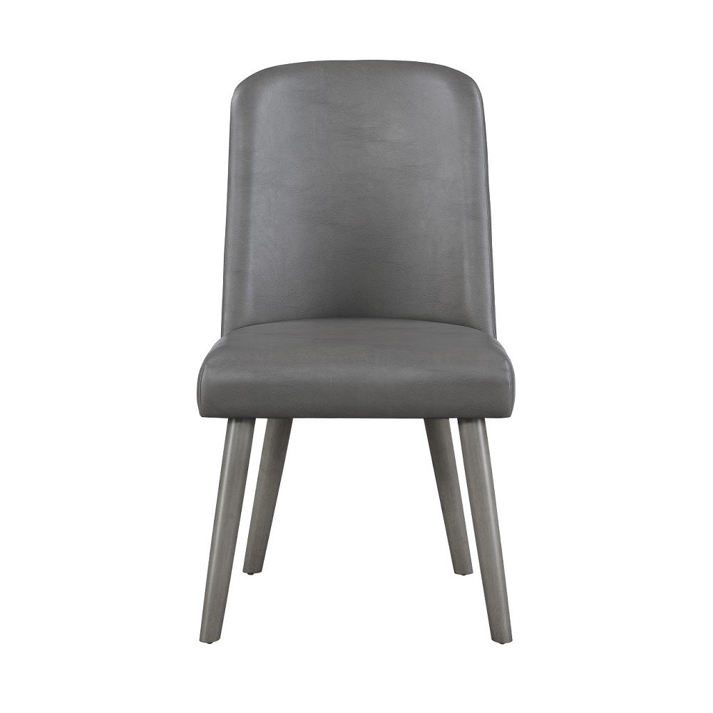 ACME Waylon Side Chair Set of 2 – angle view – Lusso Furniture Miami
