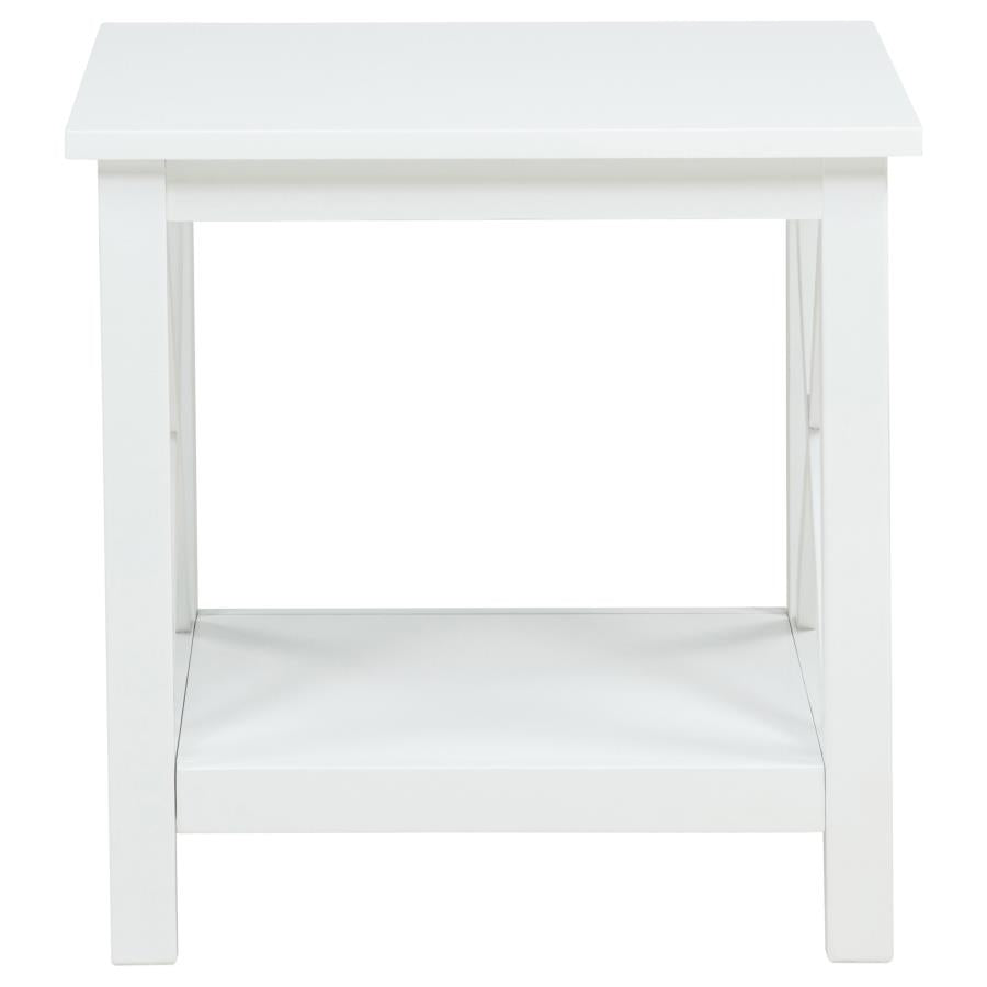 Skyview 2-piece Rectangular Lift Top Coffee Table Set White-zoom-6