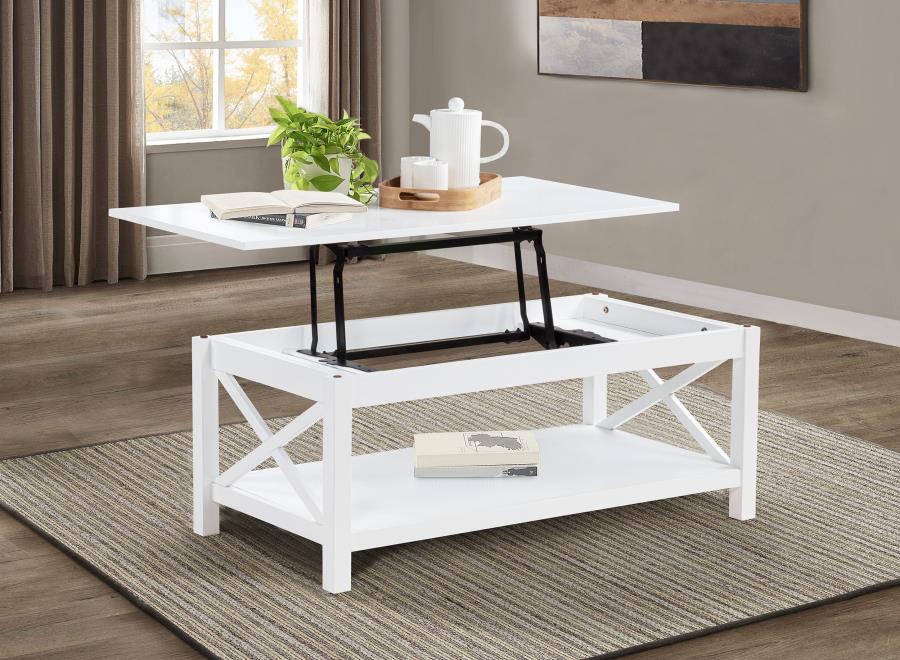 Skyview 44-inch Rectangular Lift Top Coffee Table White-3