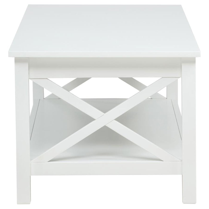 Skyview 44-inch Rectangular Lift Top Coffee Table White-zoom-