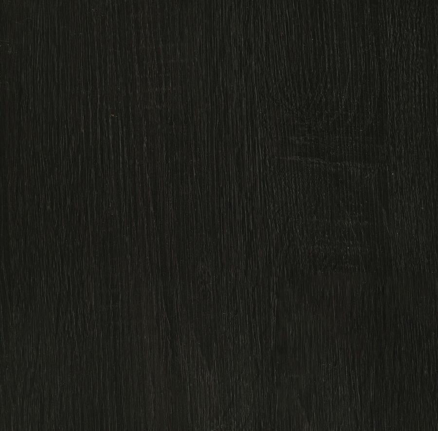 Dacre Round Engineered Wood Top Coffee Table Dark Charcoal-4
