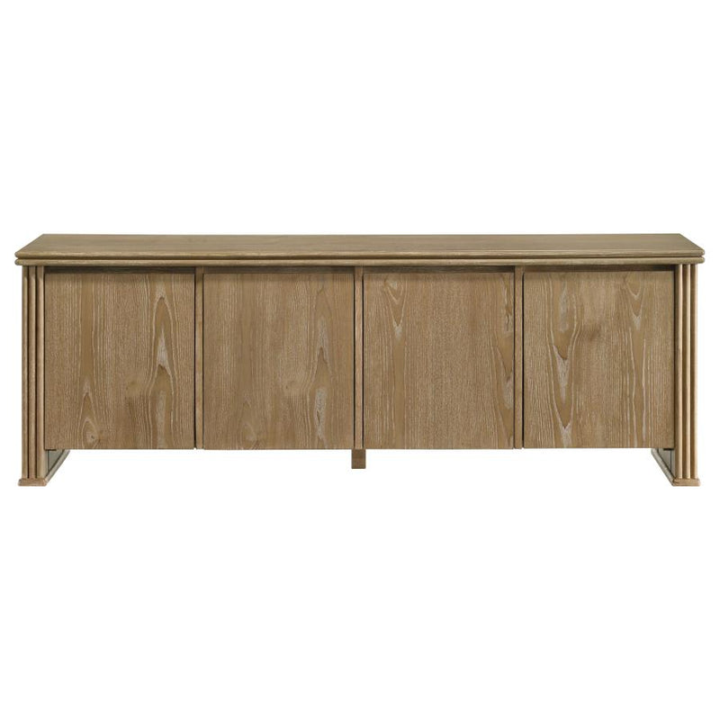 Adina 70-inch TV Stand Media Console Distressed Light Brown-zoom-