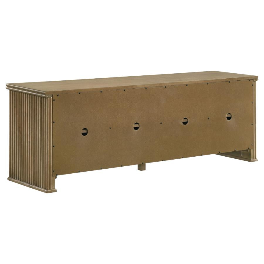 Adina 70-inch TV Stand Media Console Distressed Light Brown-7