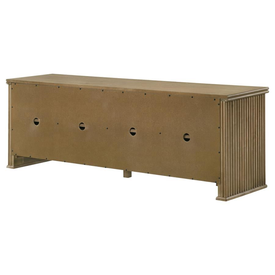 Adina 70-inch TV Stand Media Console Distressed Light Brown-9
