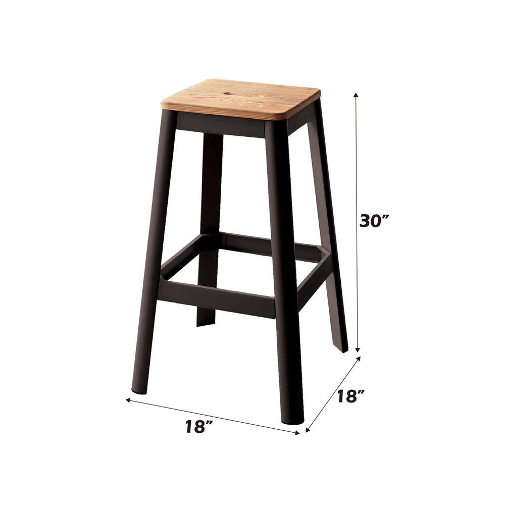 ACME Jacotte Bar Stool – angle view – Lusso Furniture Miami