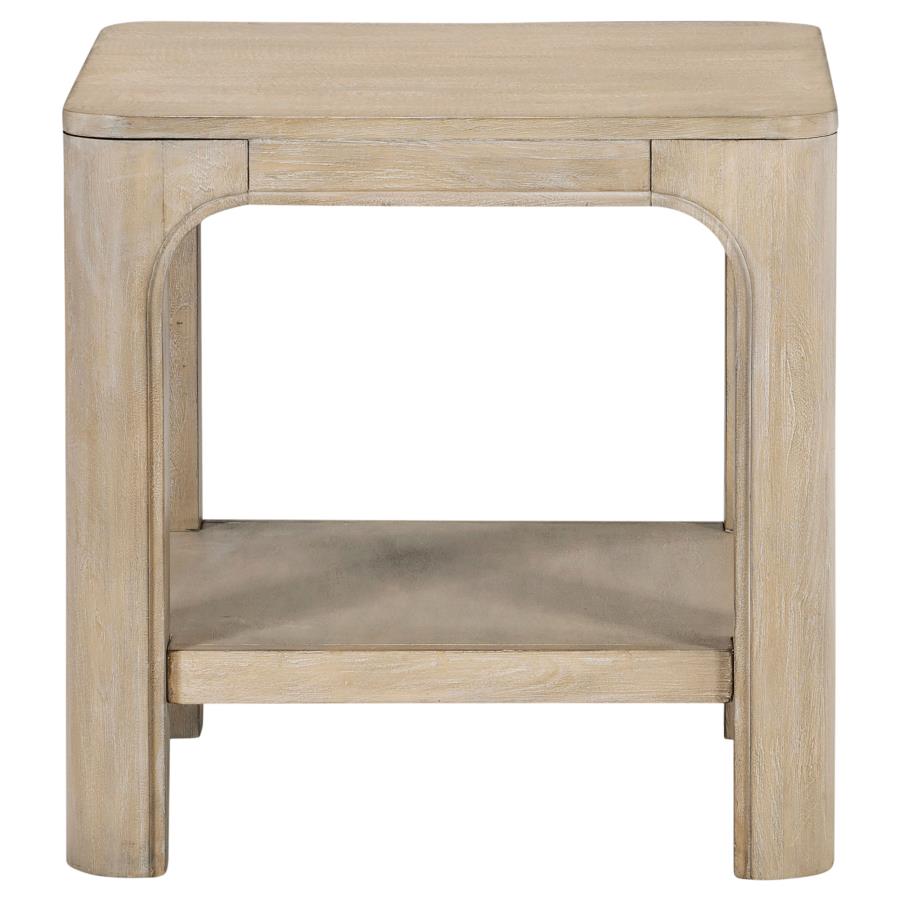 Solano 3-piece Square Coffee Table Set Weathered Mango-4
