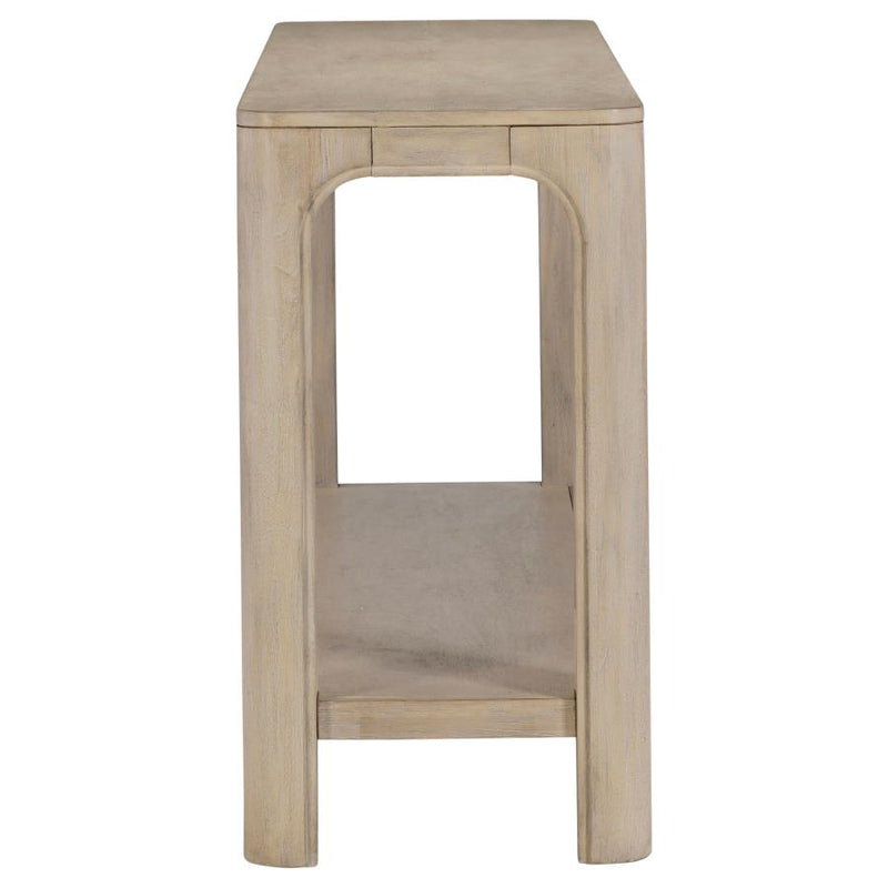 Solano 64-inch Entryway Console Sofa Table Weathered Mango-zoom-