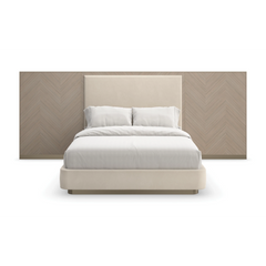 Caracole Anthology Bed – front view – Lusso Furniture Miami