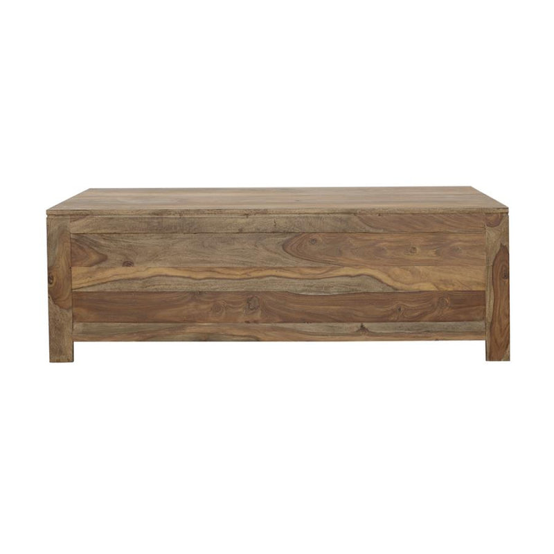 Esther 6-drawer Solid Wood Coffee Table Natural Sheesham-zoom-