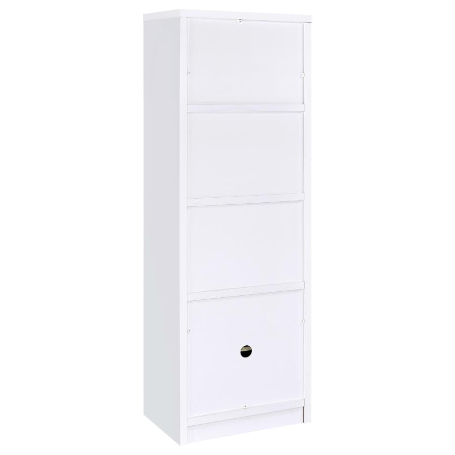 Laughlin 3-piece Entertainment Center TV Stand White-zoom-15