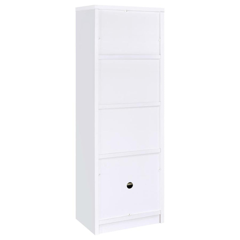 Laughlin 3-piece Entertainment Center TV Stand White-zoom-