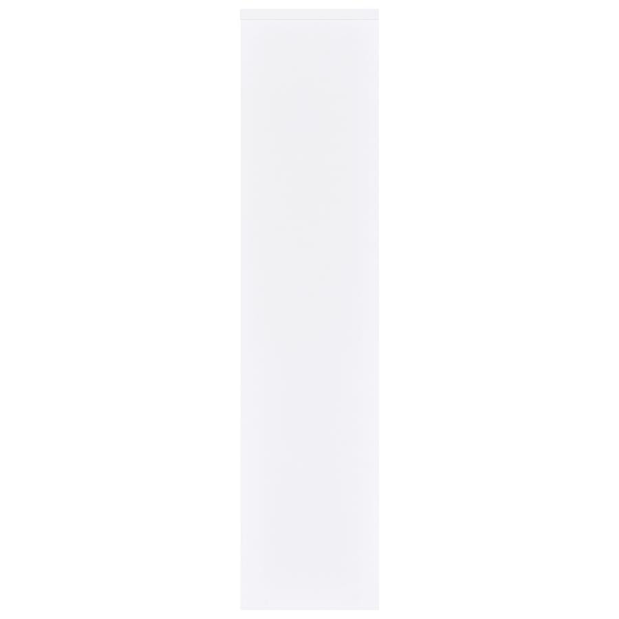 Laughlin 3-shelf Engineered Wood Media Tower White-6