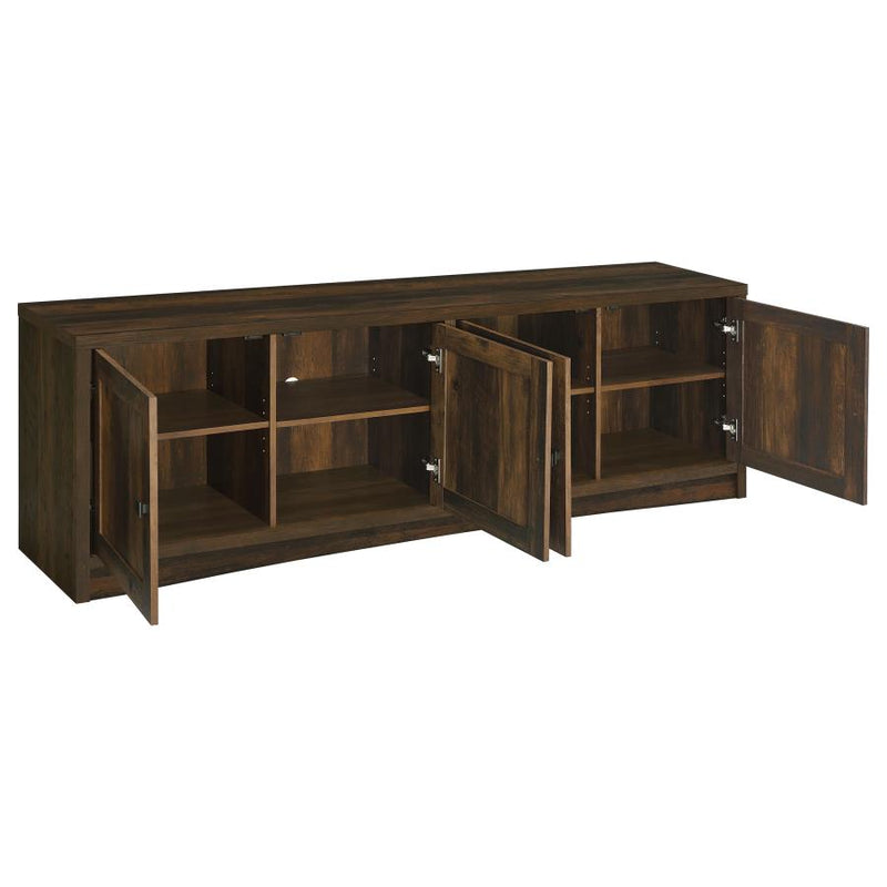 Laughlin 3-piece Entertainment Center TV Stand Dark Pine-zoom-