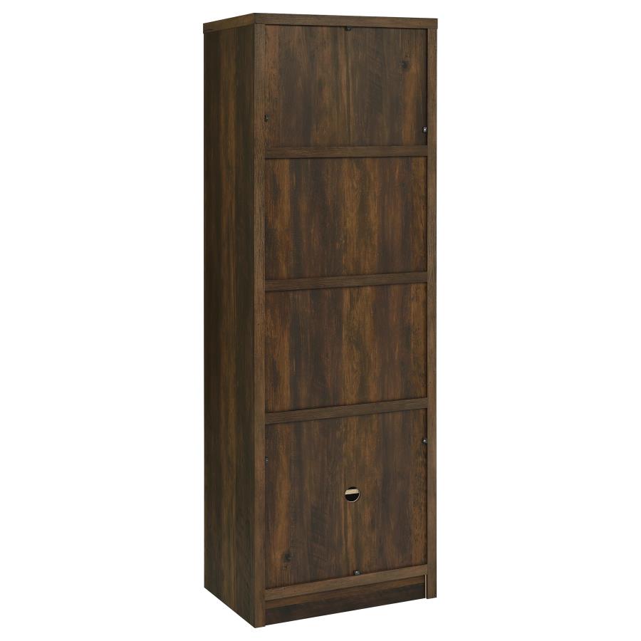 Laughlin 3-piece Entertainment Center TV Stand Dark Pine-15