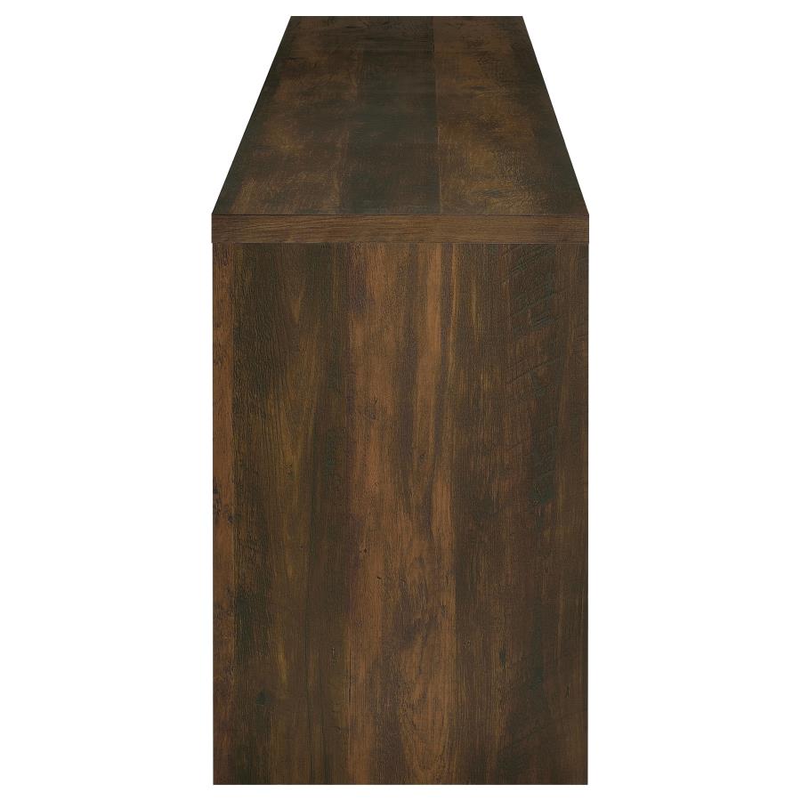 Laughlin 4-door Engineered Wood 78-inch TV Stand Dark Pine-zoom-10