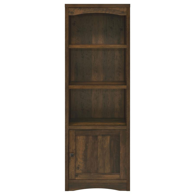 Laughlin 3-shelf Engineered Wood Media Tower Dark Pine-zoom-