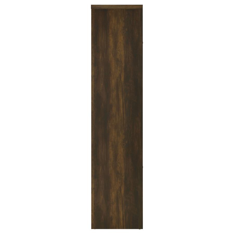 Laughlin 3-shelf Engineered Wood Media Tower Dark Pine-6