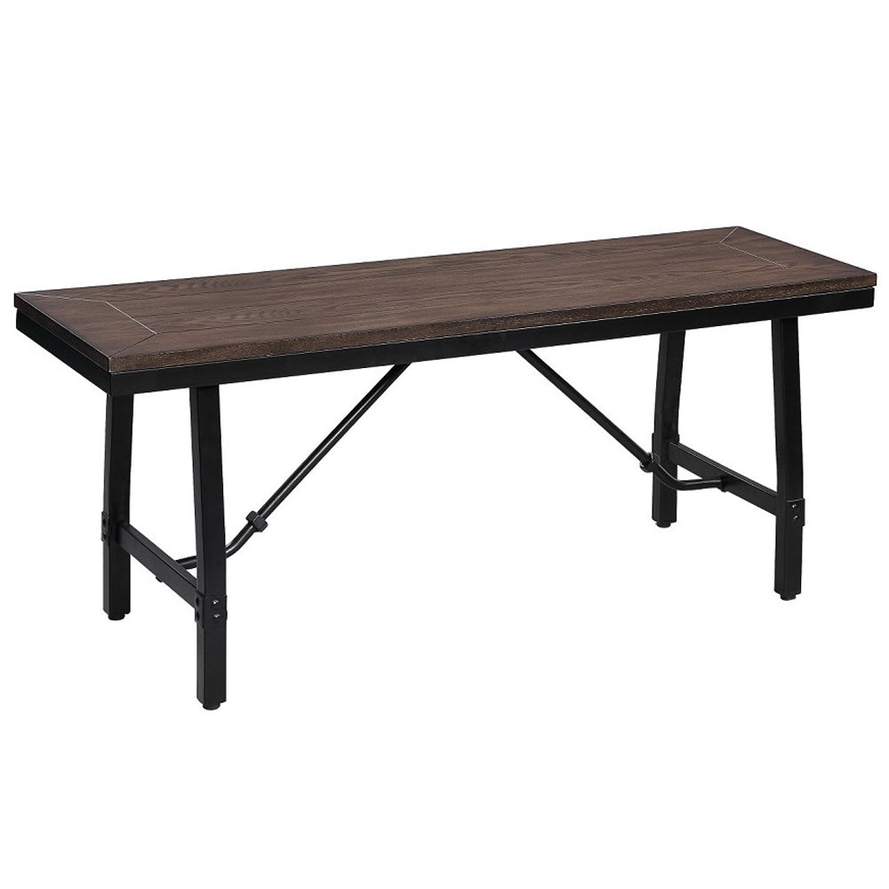 ACME Mariatu Bench – angle view – Lusso Furniture Miami
