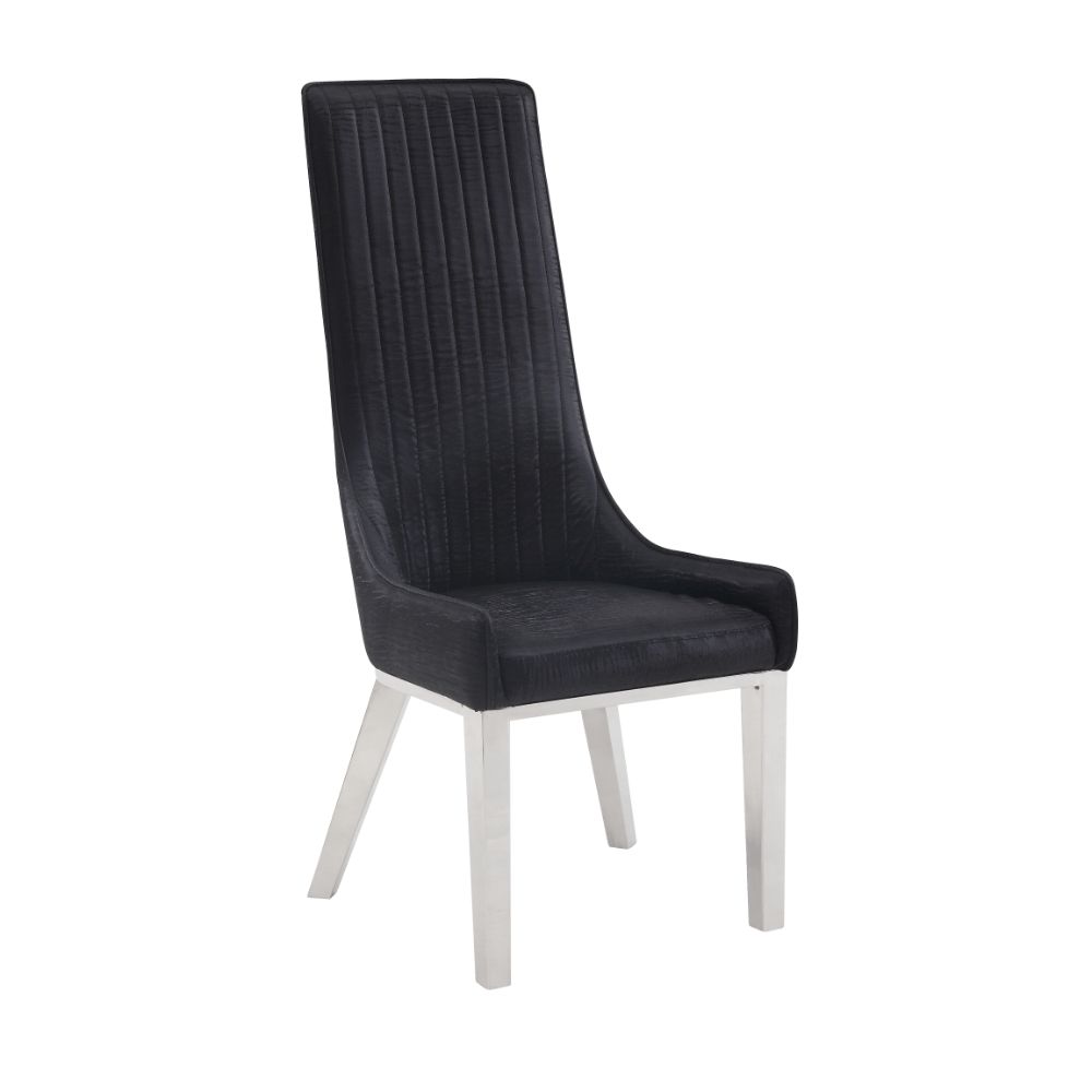 ACME Gianna Side Chair Set of 2 – front view – Lusso Furniture Miami