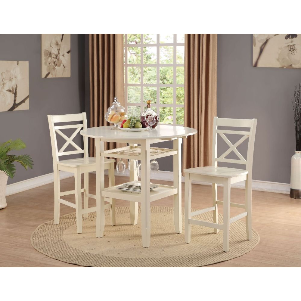 ACME Tartys Counter Height Table – front view – Lusso Furniture Miami